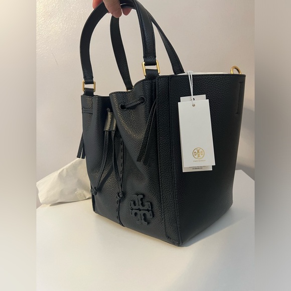 Tory Burch Black Leather Handbag - Picture 7 of 8